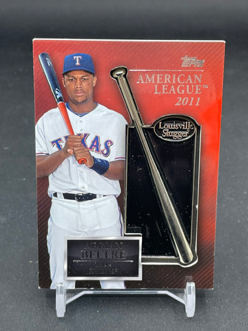 2013 TOPPS SERIES ONE - SILVER SLUGGER - A. BELTRE - #SS-AB - RELIC