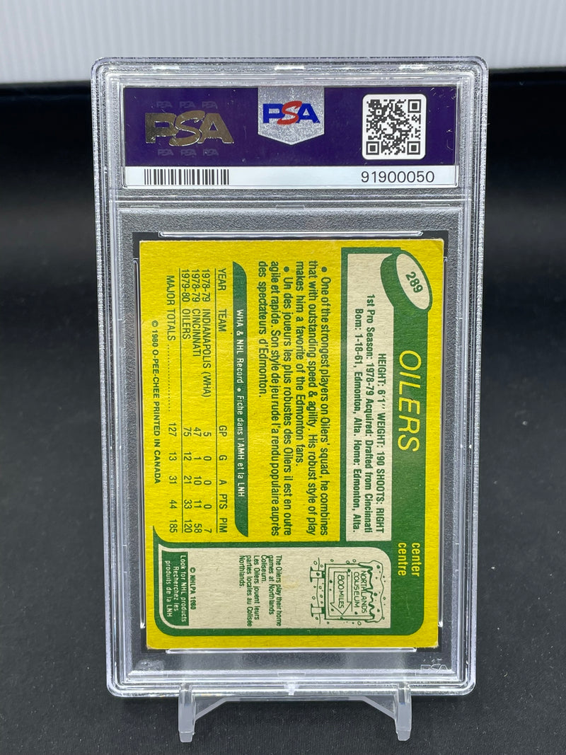 1980 O-PEE-CHEE - ERROR BACK - M. MESSIER -