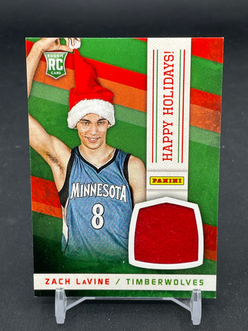 2014 PANINI HAPPY HOLIDAYS - Z. LAVINE - #ZL - RELIC  - RC