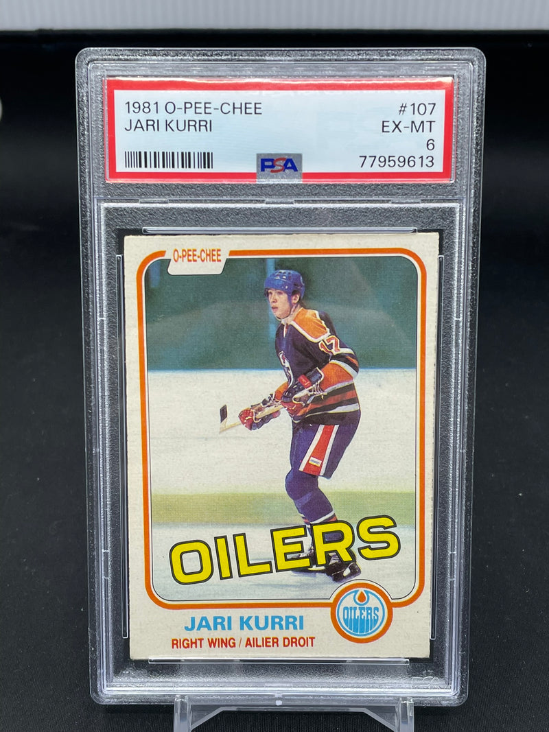 1981 O-PEE-CHEE - J. KURRI -