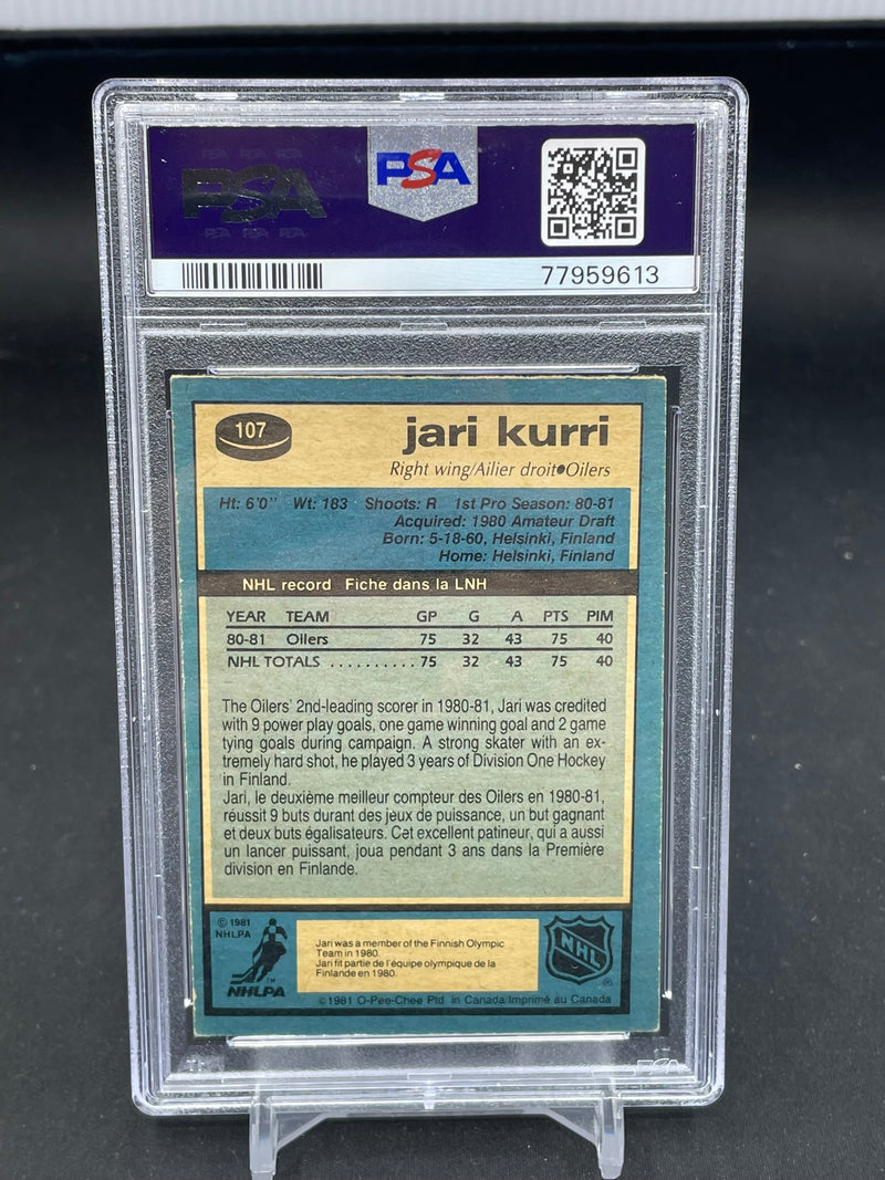 1981 O-PEE-CHEE - J. KURRI -