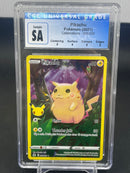 POKEMON - CELEBRATIONS - SAMPLE SLAB - PIKACHU - FULL ART -