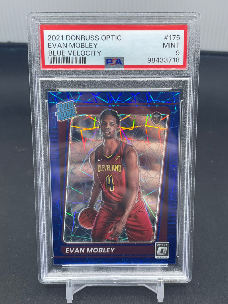 2021 PANINI DONRUSS OPTIC - BLUE VELOCITY RATED ROOKIE - E. MOBLEY -