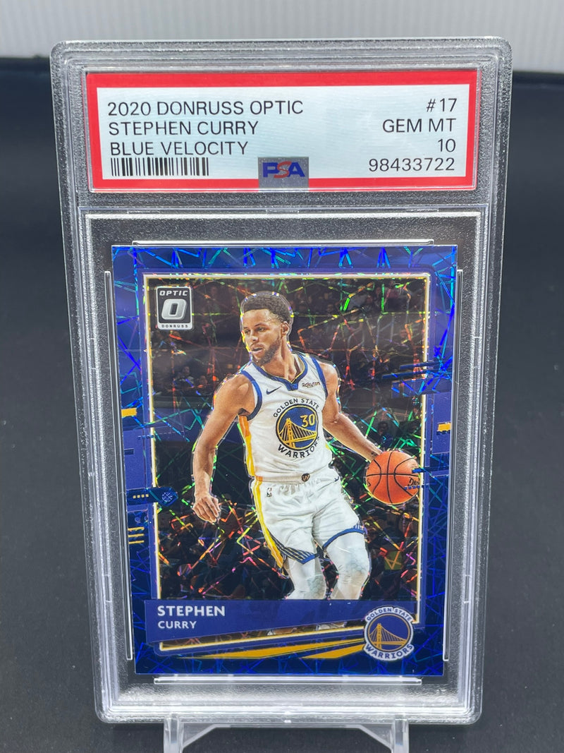 2020 PANINI DONRUSS OPTIC - BLUE VELOCITY - S. CURRY -