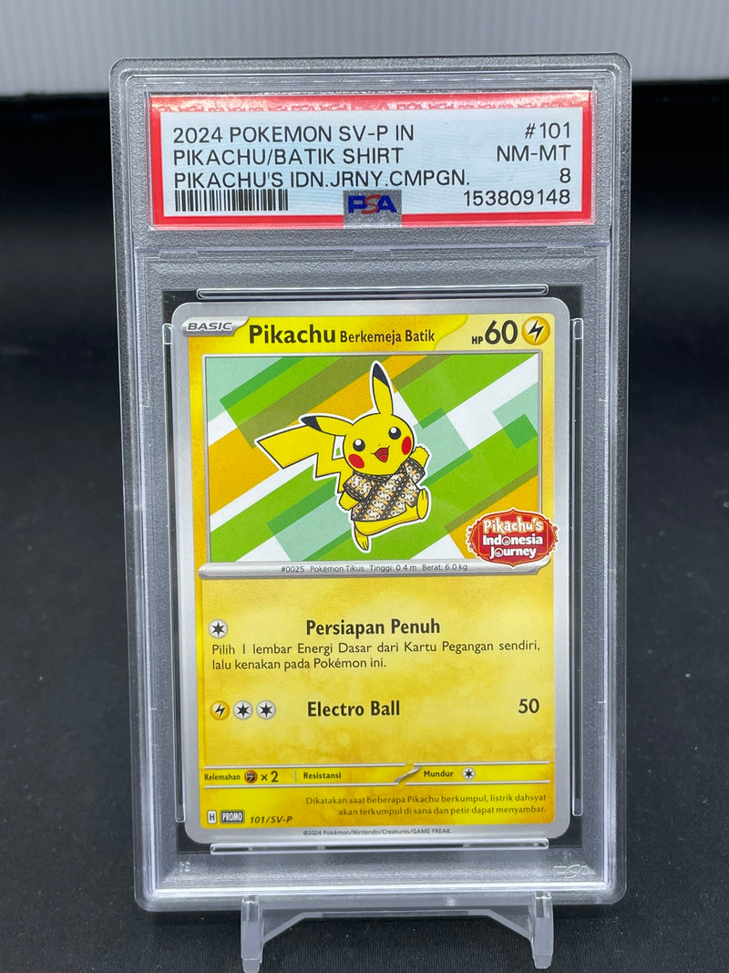 POKEMON - INDONESIAN JOURNEY CAMPAIGN - PIKACHU BERKEMEJA BATIK -