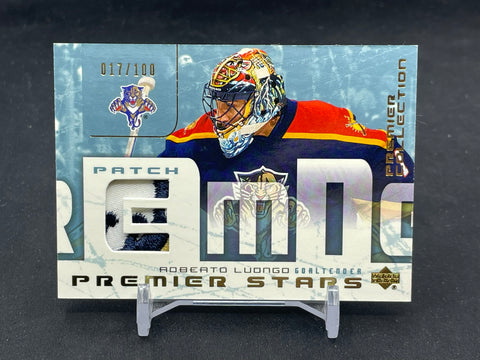 2003 UPPER DECK PREMIER - PREMIER STARS - R. LUONGO - #ST-RL - #'D/100 - RELIC