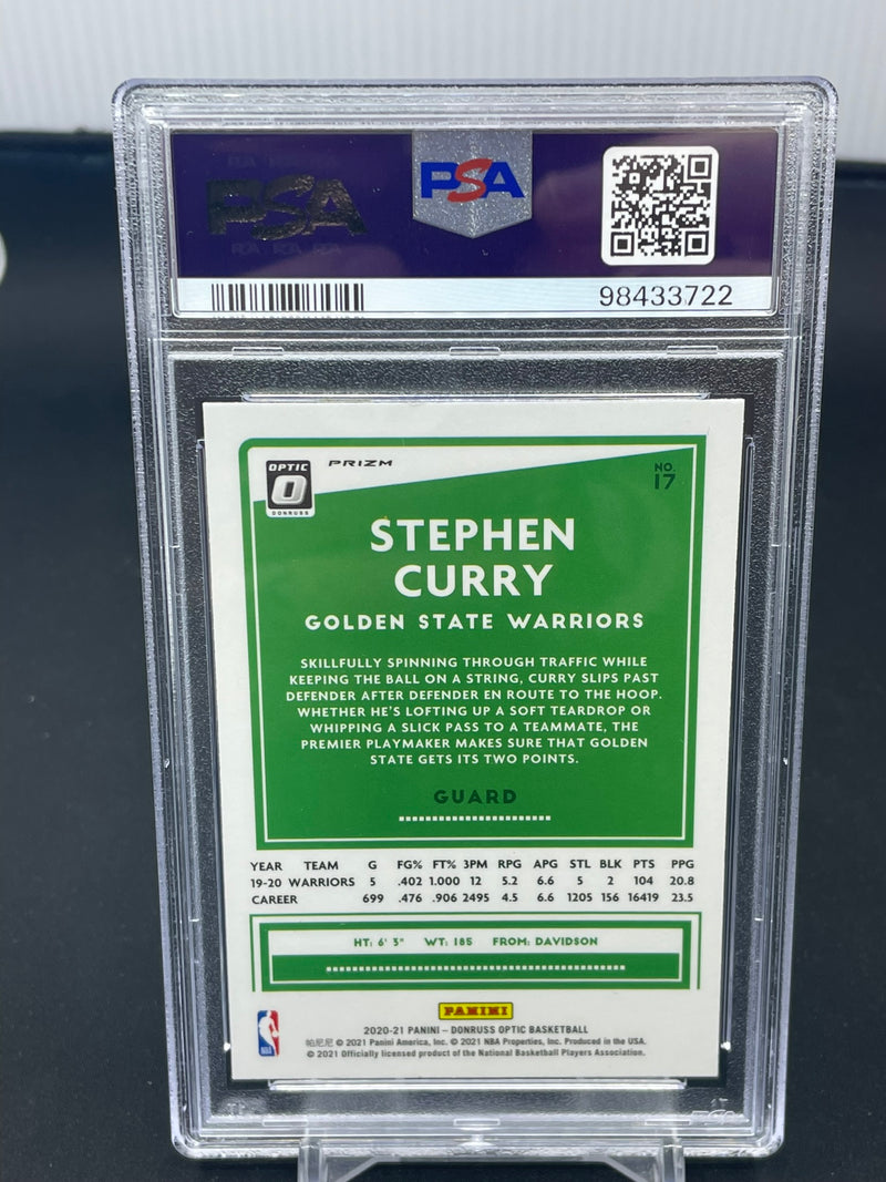 2020 PANINI DONRUSS OPTIC - BLUE VELOCITY - S. CURRY -