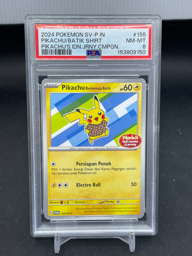 POKEMON - INDONESIAN JOURNEY CAMPAIGN - PIKACHU BERKEMEJA BATIK -