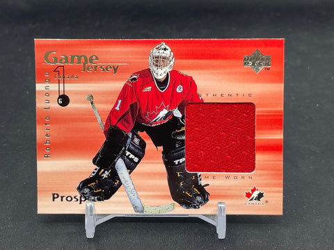 1998 UPPER DECK - PROSPECT GAME JERSEY - R. LUONGO - #GJ5 - RELIC