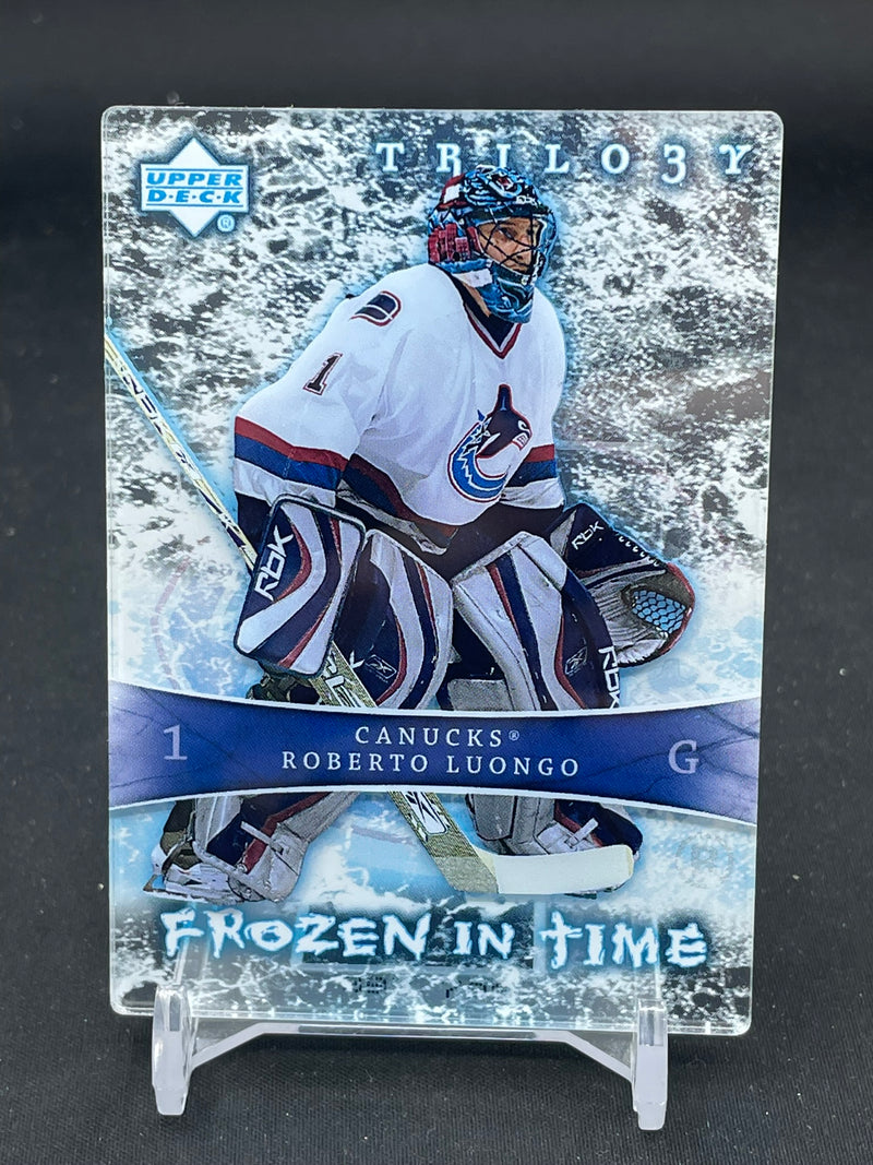 2007 UPPER DECK TRILOGY - FROZEN IN TIME - R. LUONGO -