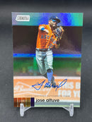 2020 TOPPS STADIUM CLUB - RAINBOW FOIL - J. ALTUVE - #AJAL - #'D/10 - AUTOGRAPH