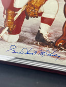 MR HOCKEY. GORDIE HOWE AUTOGRAPHED DISPLAYED - JSA AUTHENTICATED