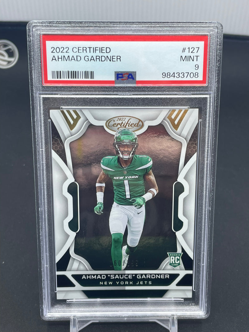 2022 PANINI CERTIFIED - A. GARDNER - #127 - #'D/999 - PSA 9 - RC