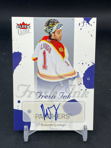 2006 FLEER ULTRA - FRESH INK - R. LUONGO - #FI-RL - AUTOGRAPH