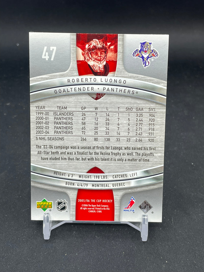 2005 UPPER DECK THE CUP - R. LUONGO - #47 - #'D/249