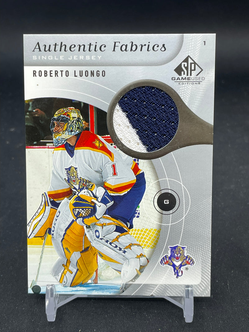 2005 UPPER DECK SP GAME USED - AUTHENTIC FABRICS - R. LUONGO -