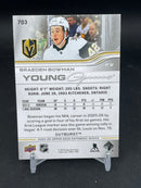 2025 UPPER DECK EXTENDED SERIES - OUTBURST - YOUNG GUNS - B. BOWMAN -