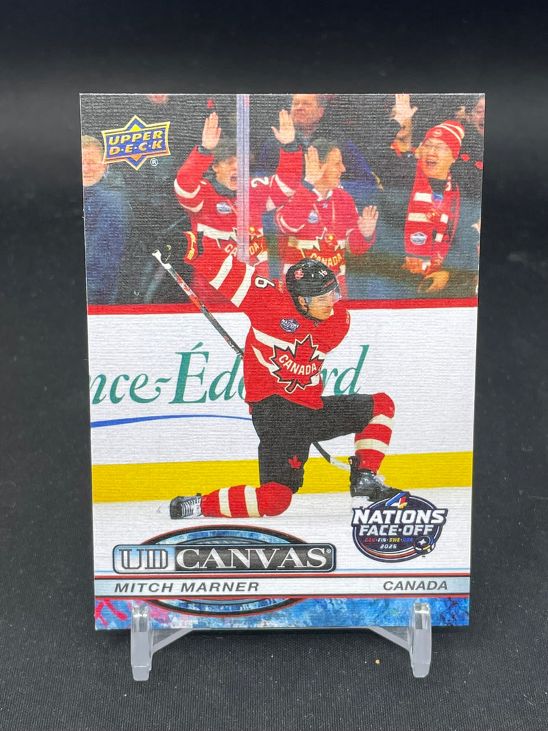 2025 UPPER DECK EXTENDED SERIES - UD CANVAS - 4 NATIONS FACE-OFF - M. MARNER -
