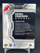 2023 UPPER DECK EXQUISITE - EXTRA EXQUISITE ROOKIE - L. HUGHES - #ECER-LH - #'D/349 - RELIC - RC