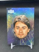 2023 UPPER DECK METAL UNIVERSE SKYBOX - GOLD - CONSTELLATIONS - Q. HUGHES - #CN-31 - #'D/99