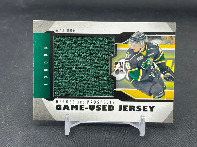 2012 IN THE GAME HEROES & PROSPECTS - GAME-USED JERSEY - M. DOMI -