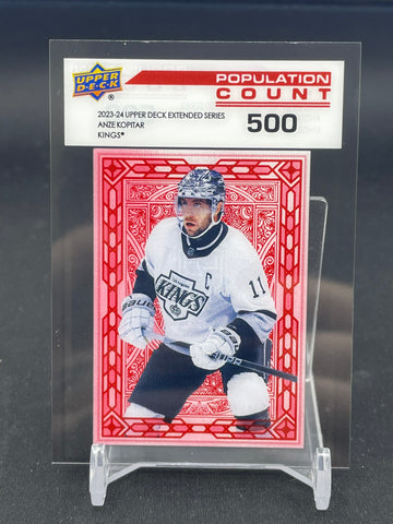 2023 UPPER DECK EXTENDED SERIES - POPULATION COUNT 500 - A. KOPITAR - #PC-72 - #'D/500
