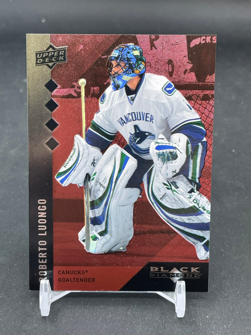 2009 UPPER DECK BLACK DIAMOND - RED - R. LUONGO - #186 - #'D/100