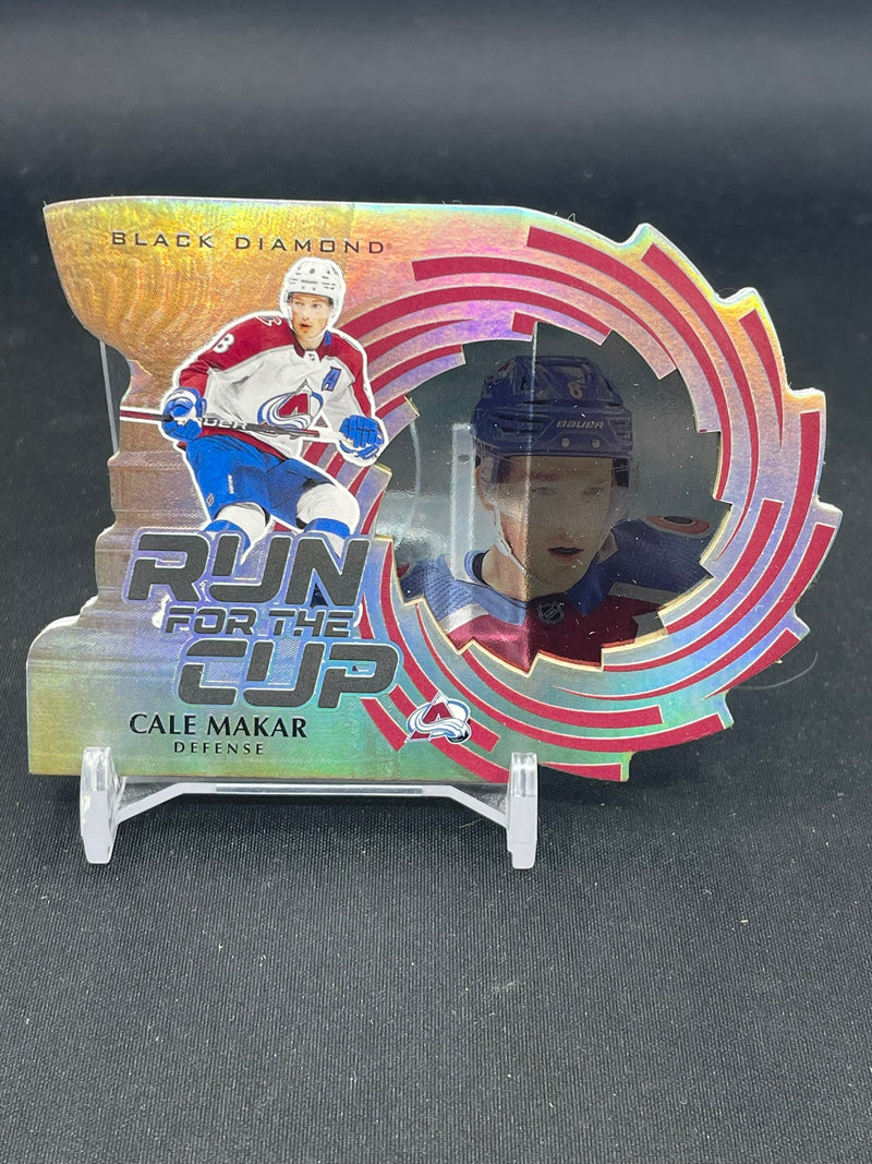 2023 UPPER DECK BLACK DIAMOND - RUN FOR THE CUP - C. MAKAR - #RUN-CM - #'D/99