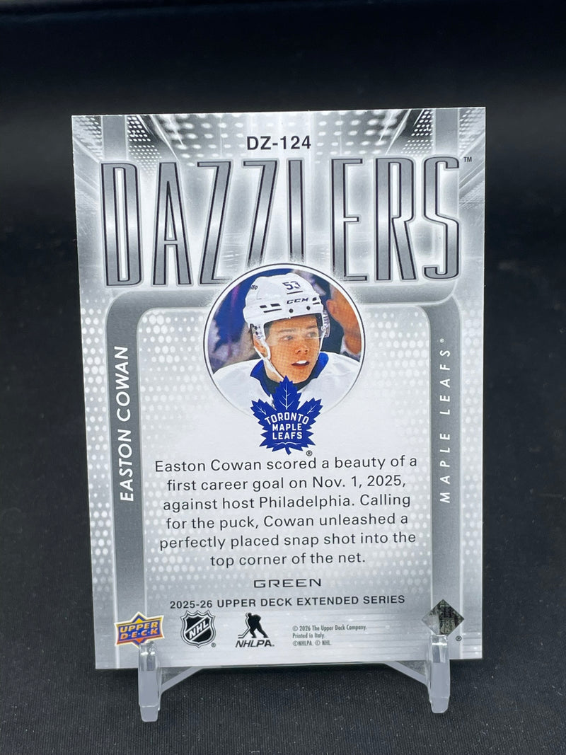 2025 UPPER DECK EXTENDED SERIES - GREEN - DAZZLERS - E. COWAN -