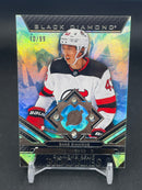 2023 UPPER DECK BLACK DIAMOND - QUAD DIAMOND - DIAMOND RELIC ROOKIES - L. HUGHES - #BDR-LH - #'D/99 - RC