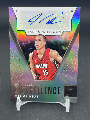 2017 PANINI ESSENTIALS - SILVER - CALLED TO EXCELLENCE - J. WILLIAMS - #CE-JWS - #'D/25 - AUTOGRAPH