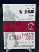 2017 PANINI ESSENTIALS - SILVER - CALLED TO EXCELLENCE - J. WILLIAMS - #CE-JWS - #'D/25 - AUTOGRAPH