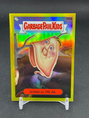 2022 TOPPS CHROME GARBAGE PAIL KIDS - YELLOW - SURREAL NEAL - #196B - #'D/275