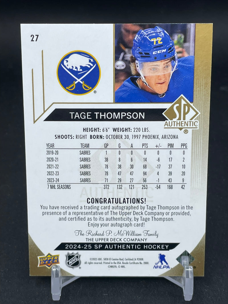 2024 UPPER DECK SP AUTHENTIC - LIMITED - T. THOMPSON -