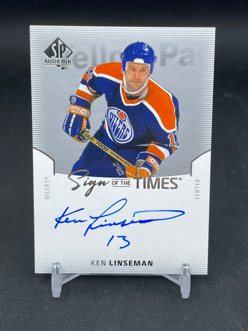 2025 UPPER DECK SP AUTHENTIC - SIGN OF THE TIMES - K. LINEMAN -