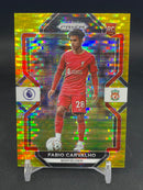 2022 PANINI PRIZM - GOLD BREAKAWAY PRIZM - F. CARVALHO - #198 - #'D/10 - RC