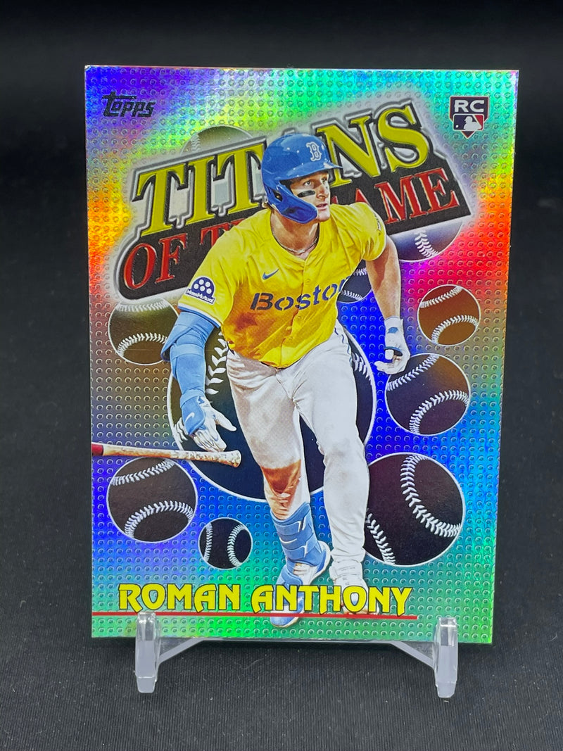 2026 TOPPS SERIES ONE - TITANS OF THE GAME - R. ANTHONY -