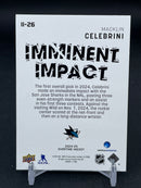 2024 UPPER DECK OVERTIME - IMMINENT IMPACT - M. CELEBRINI -