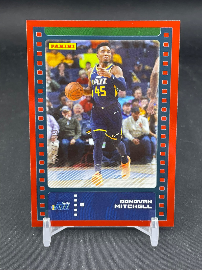 2019 PANINI NBA STICKER & CARD COLLECTION - RED - D. MITCHELL - #39 - #'D/199