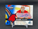 2025 UPPER DECK SP GAME USED - 4 NATIONS FACE-OFF FABRICS - J. BINNINGTON -
