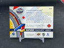 2025 UPPER DECK SP GAME USED - 4 NATIONS FACE-OFF FABRICS - J. BINNINGTON -