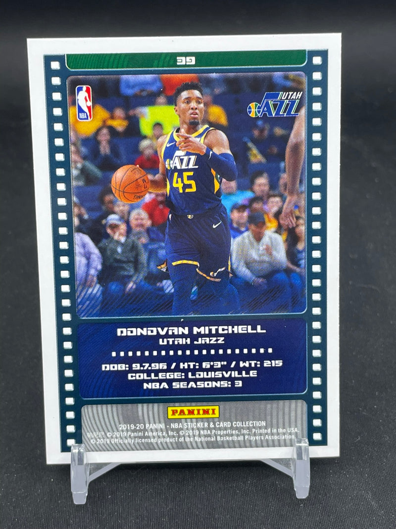 2019 PANINI NBA STICKER & CARD COLLECTION - RED - D. MITCHELL - #39 - #'D/199