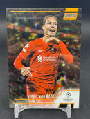 2021 TOPPS STADIUM CLUB - ORANGE WAVE REFRACTOR - V. VAN DIJK - #4 - #'D/25