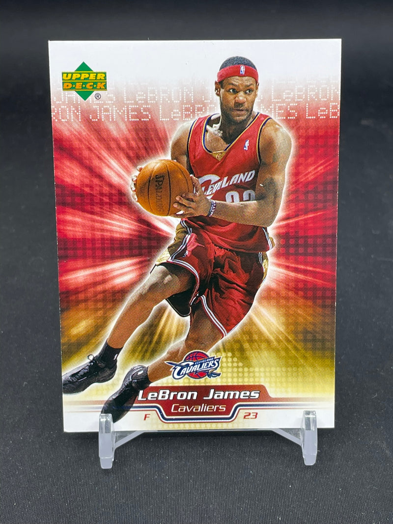 2005 UPPER DECK LEBRON JAMES COLLECTION - SINGLES - SELECT YOUR CARD