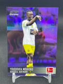 2021 TOPPS STADIUM CLUB CHROME - PURPLE REFRACTOR - Y. MOUKOKO - #28 - #'D/299