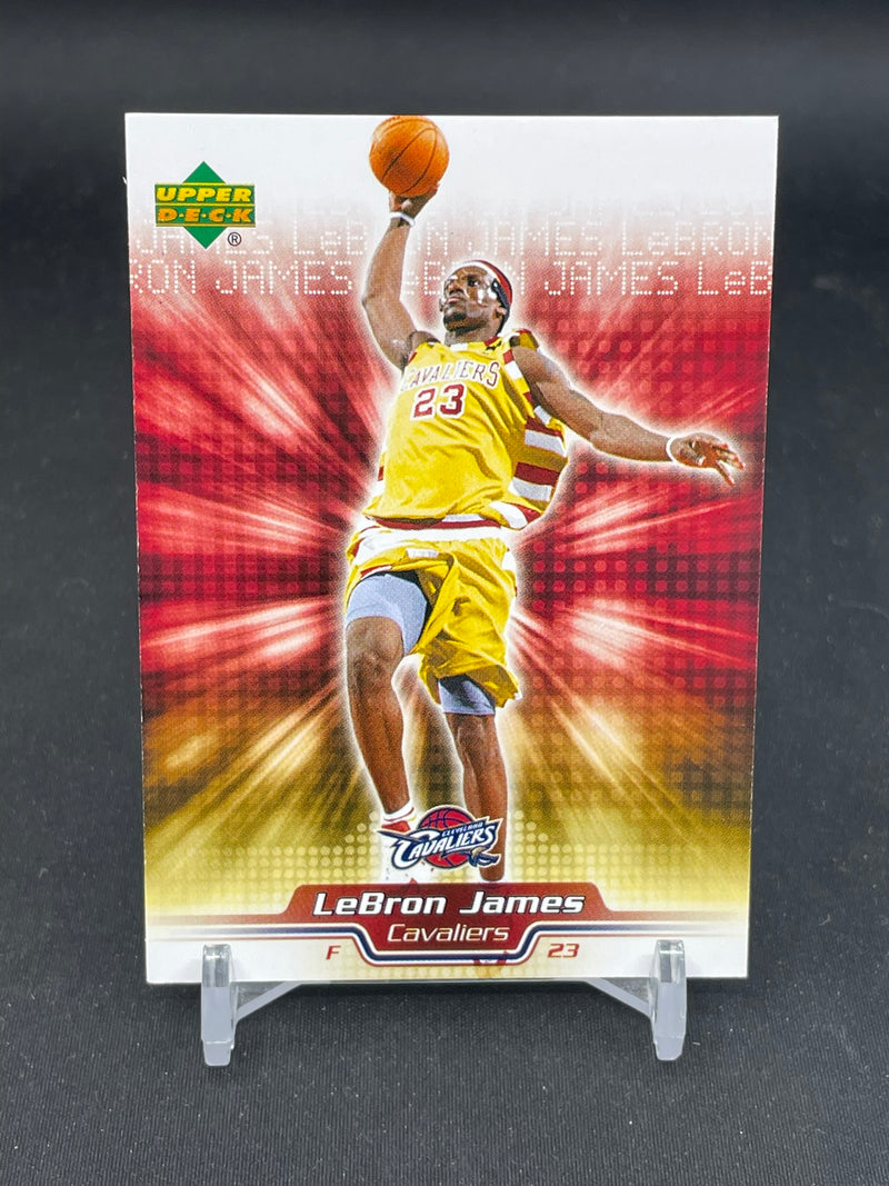 2005 UPPER DECK LEBRON JAMES COLLECTION - SINGLES - SELECT YOUR CARD
