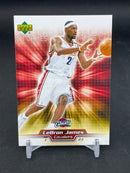 2005 UPPER DECK LEBRON JAMES COLLECTION - SINGLES - SELECT YOUR CARD