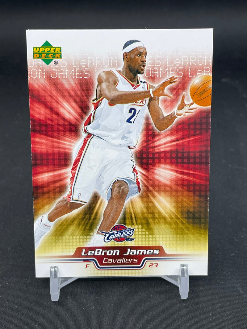 2005 UPPER DECK LEBRON JAMES COLLECTION - SINGLES - SELECT YOUR CARD