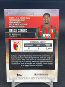 2021 TOPPS STADIUM CLUB CHROME - RED/ORANGE ELECTRIC CHARGE REFRACTOR - R. OXFORD - #4 - #'D/4