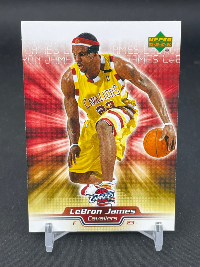 2005 UPPER DECK LEBRON JAMES COLLECTION - SINGLES - SELECT YOUR CARD